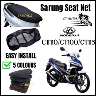 ct motor MODENAS CT100/CT110/CT115 SIZE L Seat Cover Net Sarung Kusyen Jaring Motosikal