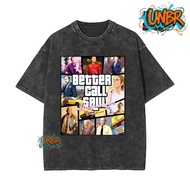 UNBR TV show fans had better call Saul Graphics to get the men's vintage washed T-shirts
