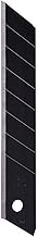 NT Cutter 18mm Heavy-duty Ultra-Sharp Black Snap-Off Blades, 10-Blade/Pack, 1 Pack (BL13P), 58 degre