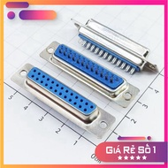 [5 Pieces]- DB25 Port Female 25 Straight Pins 2 Rows Solder Wire Connector Truong Giang Components 8