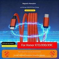 Charge x9c Fast Magnetic Data Cable Nylon 100wtype-c Transfer Charge ky78 Suction x9dtype-cx7d Suita