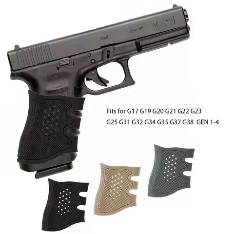 Tactical Rubber Grip Anti Slip Glove Holster Holster Suitable for Glock Glock17 19 20 21 22 23 34 43