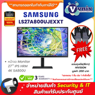 LS27A800UJEXXT Samsung หน้าจอ Monitor 27"" IPS HRM 4K SA800U By Vnix Group