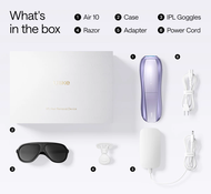 Ulike Air 10 IPL เครื่องเลเซอร์เย็นกำจัดขน เห็นผลลัพท์ภายใน 2 สัปดาห์ Whole Body Hair Removal Device