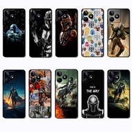 Soft black phone case for OPPO A5i A5X A5 Pro A5m A3NFC mandalorian caseg