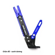 Suzuki DRZ400E Drz400S Xe Máy Chân Đế Nhôm Chân Đế Bên Đứng Chống Đỗ Xe Xe Tay Ga Chân Đế Cho DRZ 40