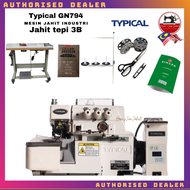 TOP QUALITY✨️Mesin Jahit TYPICAL Indsutri Jahit Tepi 3Benang/Overlock/Industrial Machine