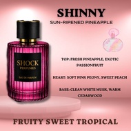 Shinny SHOCK PERFUMES Blossom Passion Fruit Pineapple Peach Peony Soft Musk EDP | Premium Local Perf
