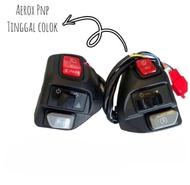 SAKLAR SET MIO AEROX ALL NEW OLD KIRI KANAN VIETNAM PLUS HAZARD SAKLAR SEPASANG PNP MIO J MIO M3 MIO