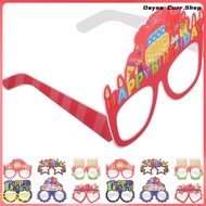 24 Pcs Glasses Birthday Party Decorations Birthdays Eyeglasses Make up Paper 14.00X13.00X13.00CM Chi