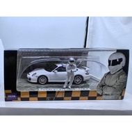 [Ready Stock 1] Porsche 911GT Alloy Car Model 1: 43, Rare Out-of-Print White Doll Version Produced b