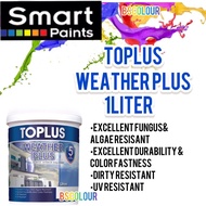 1L Toplus Weather Plus Exterior Wall/Cat Tahan Cuaca Dingding Luar