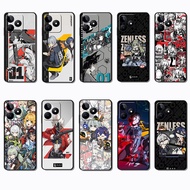 for Realme C21Y C25 C25Y C30 C30S C35 C51 C53 C55 C33 NS65 Zenless Zone Zero Fashionable soft black 