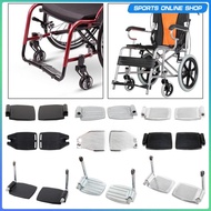 [Beauty] Universal Wheelchair Footrest Scratchproof Drive Wheelchair Easy to Install Wheelchair Parts Heavy