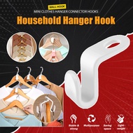 10Pcs Mini Clothes Hanger Connector Hook Cloth Hangers Extender Wardrobe Closet Organizer Penyangkut