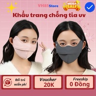 UPF 50 Sunscreen Mask Thick Warm Breathable Anti-UV