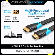 Vention Original HDMI Cable 2.1 8K 4K 60Hz 3D 2160P HDMI Cable 2.0 for Monitor