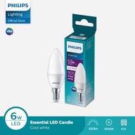 Philips Candle Led Bulb 6W WW NW E14 E27