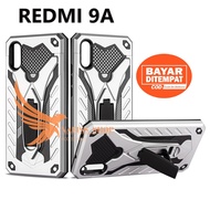 CASE HP XIAOMI REDMI 9A casing standing robot hard case NEW cover