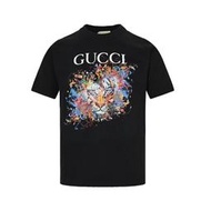 義大利奢侈時裝品牌Gucci繽紛老虎印花短袖T恤 代購