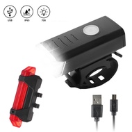 Bike Lights USB Rechargeable 320 Lumens Bike Lights USB LED Rechargeable Set Mountain Bike Headlights Flashlight Mountain Bike Lights Bike Accessories