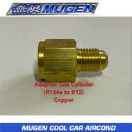 MUGEN COOL Adaptor For Gas Tank (R134a to R12).