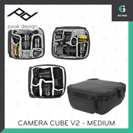 peak design - Camera Cube V2 全新第二代 旅行者快取相機內袋 MEDIUM 中號 DSRL 附分隔器 C 型夾 隨身包 防潑水 濾鏡 鏡頭 背包