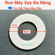 Multi-function blender gasket, self-cut according to needs, 9cm diameter, 2cm version, 2mm thick