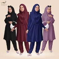 Mewah Exclusive Suit Ajwa Muslimah Premium Ironless Suit madinah mecca umrah haji