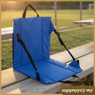 [Toolroom] Stadium Cushion with Backrest Foldable Portable Bleacher Seat Padded Bleacher Chair Recta