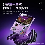 X6 Handheld Game Console 3D Dual Joystick Arcade 35 HD Large Screen Retro Nostalgic Handheld E1LT