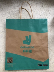 絕版 Deliveroo 戶戶送 紙袋