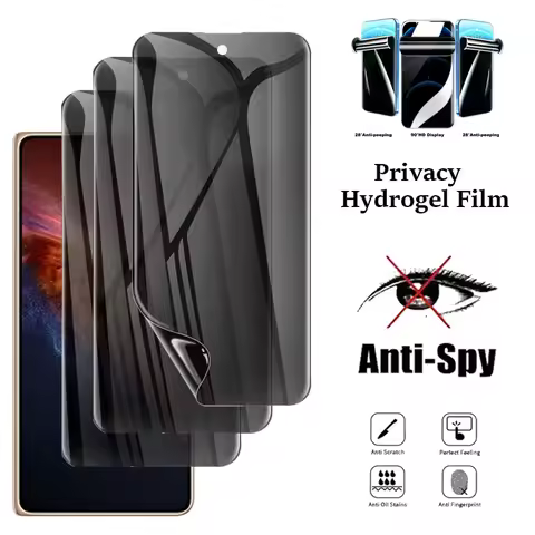 Privacy Anti Spy Hydrogel Soft Screen Protector Film For Honor Magic V2 Vs2 V3 Vs3 V5 V6 Magic V Fli