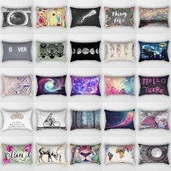 {home furnishing bed goods} Funny Single Sided Polyester Printing Rectangular Pillow Cover Car Sofa Decoration Cushion Cover Ornament Accessories 30cmx50cm