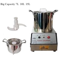 Big 7L l 10L l 15L GOLDEN BULL Heavy-Duty Fritter Blender Meat Vege Chopper Machine Mincer Grinder M