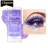 C5GOON Multi-Use Body Glitter Gel Face Lip Eye Shimmer Holographic Iridescent Sparkle Pigment Shiny 