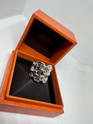 Hermes Chaine d'ancre Enchainee ring 925 silver 豬鼻三層介指 戒指
