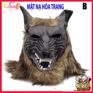Halloween Wolf Rubber Mask with [Furry] Rubber