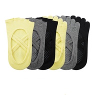 [oklife Sports Hall] Five-Finger Yoga Socks Fitness Floor Socks Indoor Anti-Slip Socks Trampoline Dance Cotton Socks