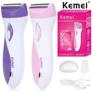 Kemei KM-3018 Electric Rechargeable Lady Shaver Hair Remover Epilator Painless Shaving Wool Scraping