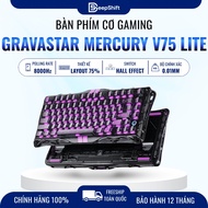 GravaStar Mercury V75 Lite Mechanical Gaming Keyboard | Hall Effect Switch | Rapid Trigger | RGB