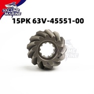 MESIN Yamaha Pinion Gear Outboard Engine 63v-45551-00 Heart Gear Outboard Engine