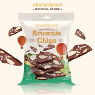 Amazin' Graze Dark Chocolate Brownie Chips 140g