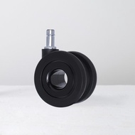 AXL中空式辦公椅輪 椅子輪子 不易卡髮 防刮 靜音 穩定性高