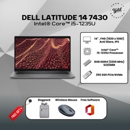 Laptop Dell Latitude 14 7430 (i5-1235U, 8GB RAM, 256GB SSD, 14" IPS, W11) [REFURBISHED]