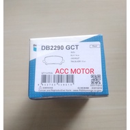 Isuzu MUX MU-X Rear Brake Pad - Bendix Brake Pad GCT DB 2290