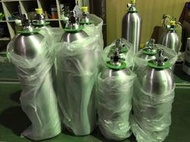 2018現貨二氧化碳 CO2 鋁瓶鋼瓶3L可樂桶空瓶台灣製造外銷美國歐洲