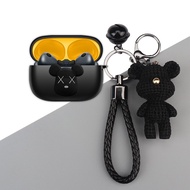 For Vivo tws 3e Case Cute Cute Bear Keychain Pendant vivo tws 3Pro Silicone Soft Case Cartoon Dinosa