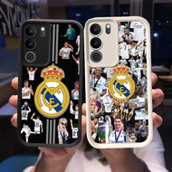 Q-32 Real-Madrid Black white Case for VIVO IQOO Z9 Y200 U5X T3 Y300 Y19S Pro Lite 5G