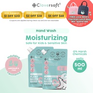 [Bundle of 2] Cloversoft Plant-Based 99.99% Antibacterial Hand Wash Refill, Patchouli & Rose (500ml)